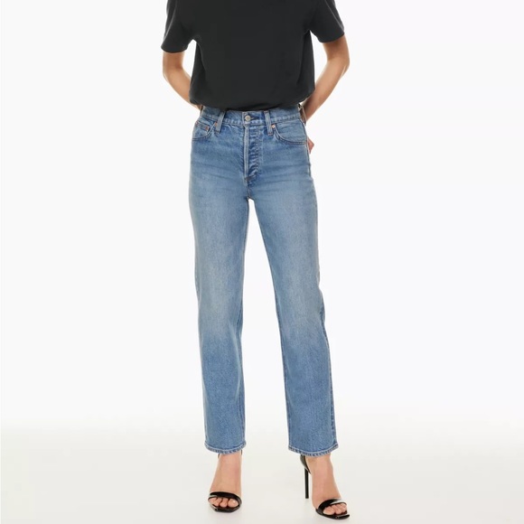 Aritzia | Denim Forum Arlo Straight Jeans - Picture 2 of 12